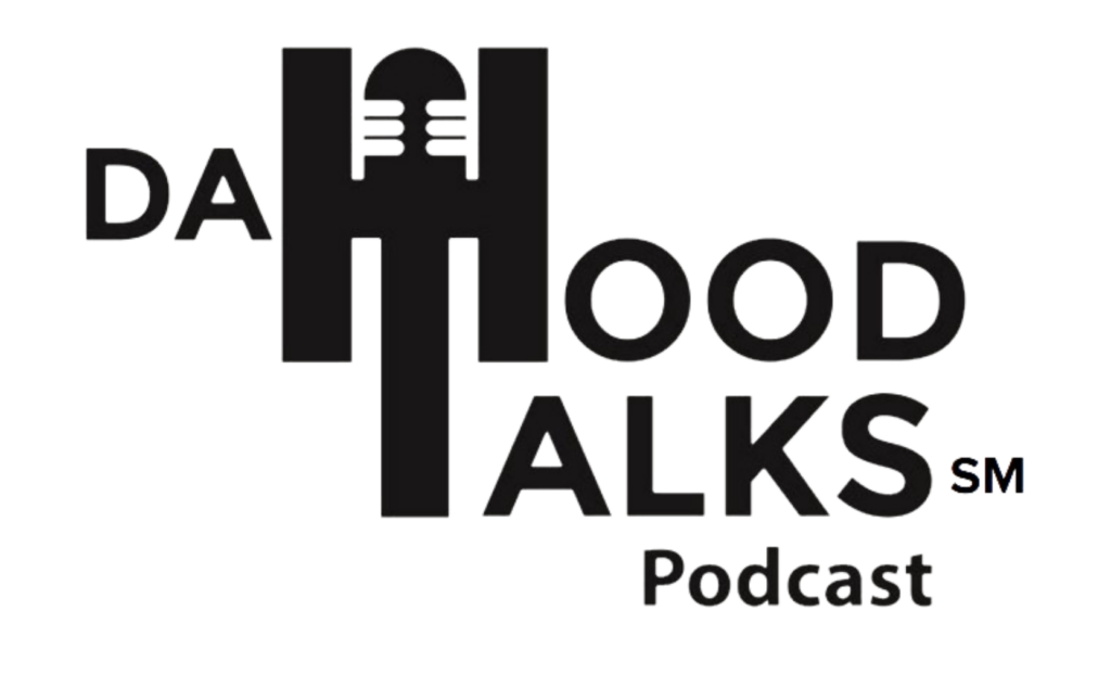 Da Hood Talks podcast logo