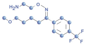 FLUVOXAMINE—SHOWN IN THE MOLECULAR FORMULA