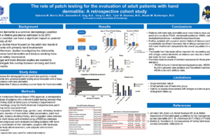 26. The Role of Patch Testing for the Evaluation of Adult Patients with Hand Dermatitis: A Retrospective Cohort Study
