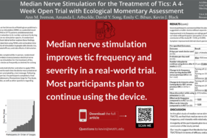18. Median Nerve Stimulation for Treatment of Tics: A 4-week, Open Trial with Ecological Momentary Assessment